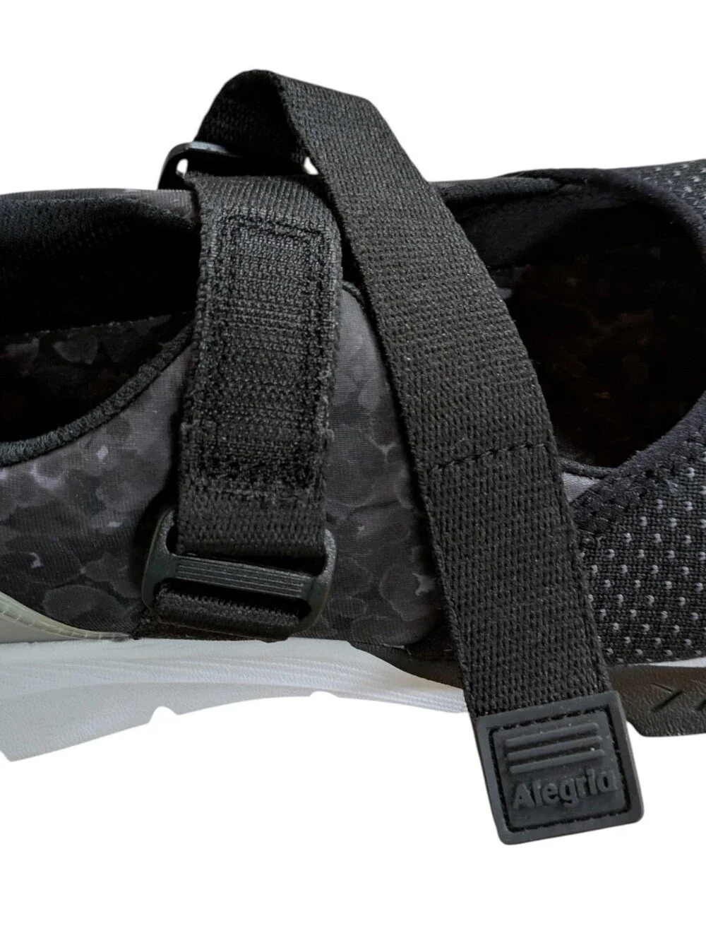 Alegria Poppy Pop Black Mary Jane Sneaker Size 40